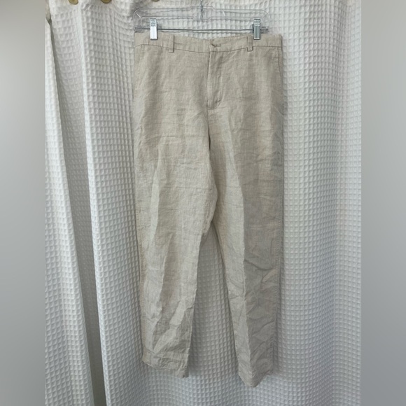 Zara Men’s Linen Pants in 100% Linen - Size Medium - Picture 4 of 14